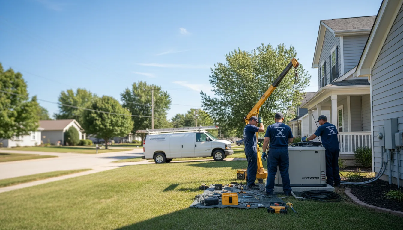 Generator Installation in Halstead, KS near me